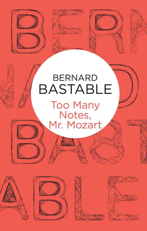 Book cover of Too Many Notes, Mr Mozart