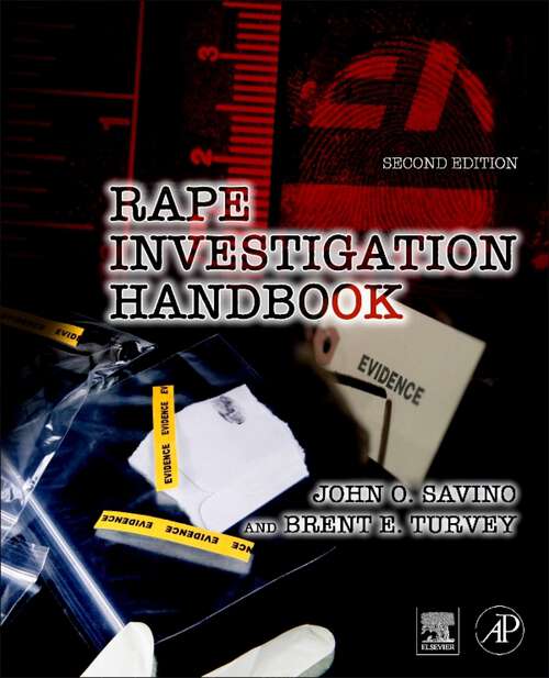 Book cover of Rape Investigation Handbook (2)