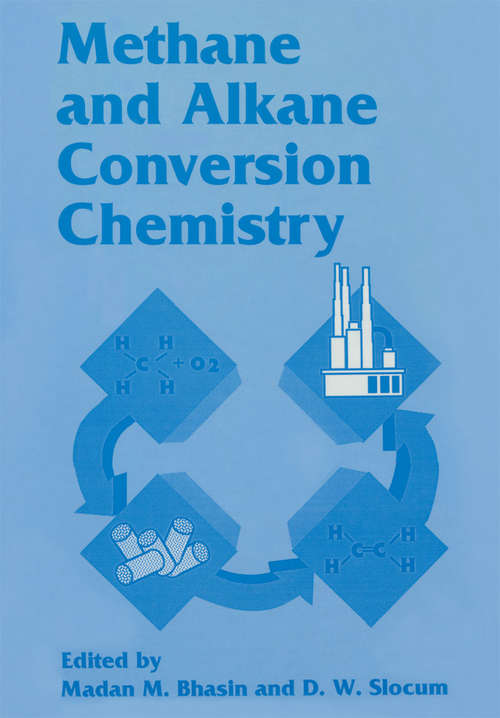 Book cover of Methane and Alkane Conversion Chemistry (1995)
