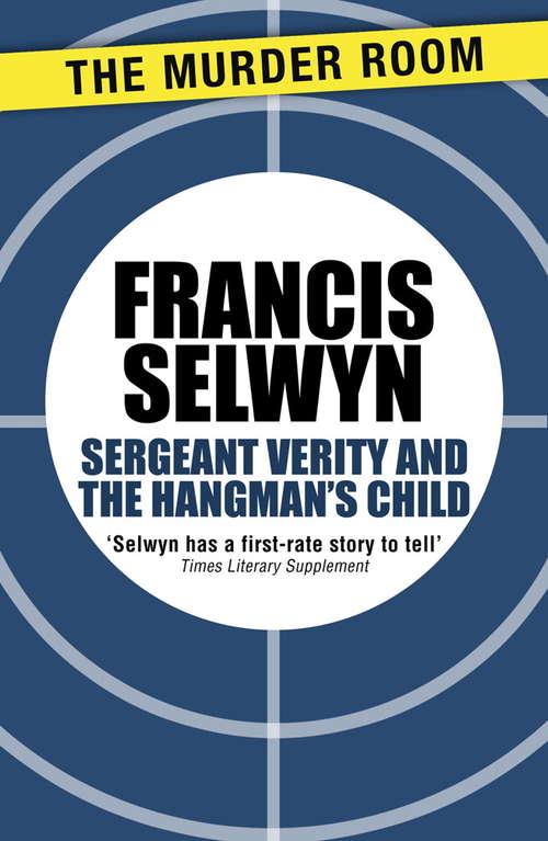 Book cover of Sergeant Verity and the Hangman's Child (Sergeant Verity)