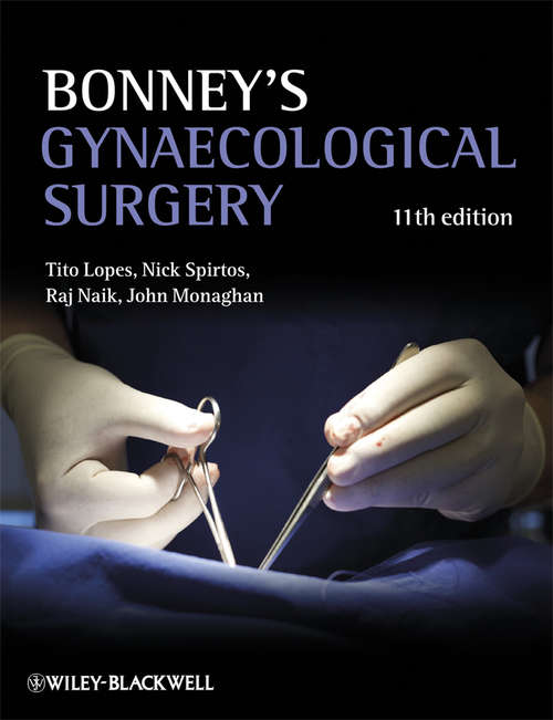 Book cover of Bonney's Gynaecological Surgery (11)