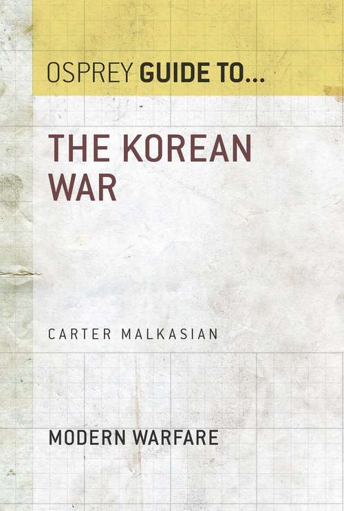 Book cover of The Korean War (Guide to... #8)