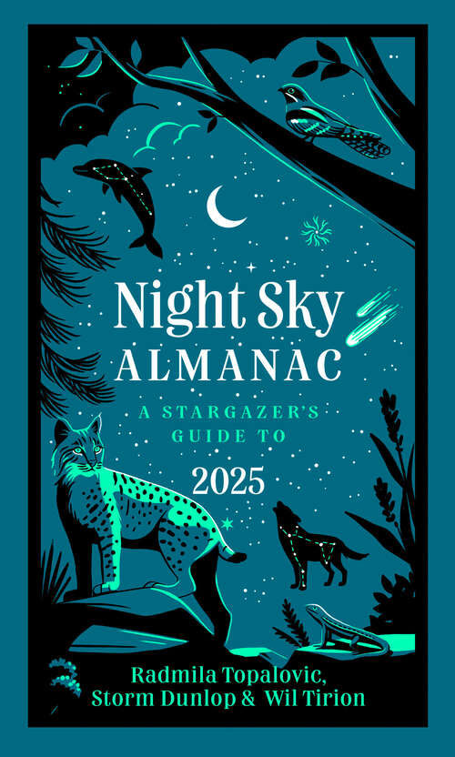 Book cover of Night Sky Almanac 2025: A stargazer’s guide