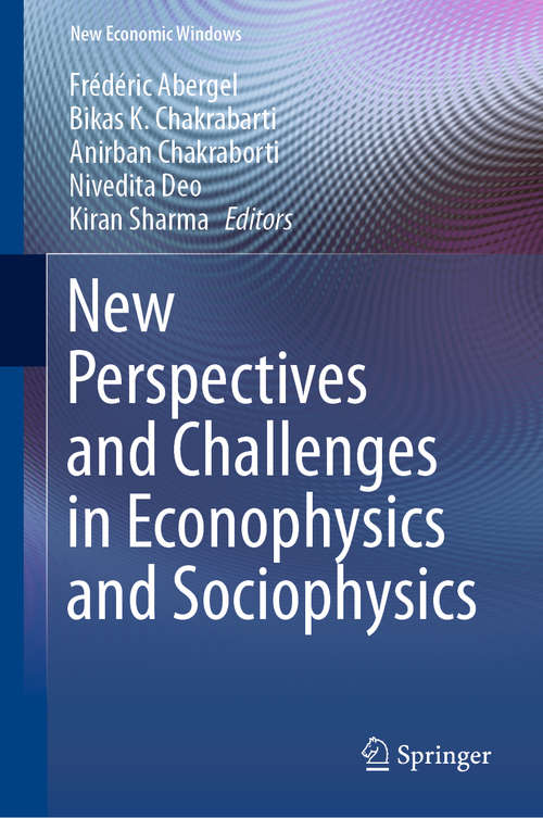 Book cover of New Perspectives and Challenges in Econophysics and Sociophysics (1st ed. 2019) (New Economic Windows)