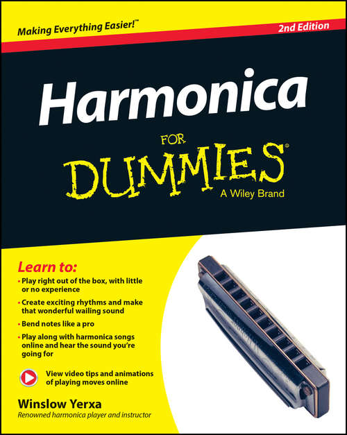 Book cover of Harmonica For Dummies (2)