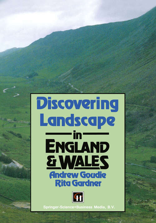 Book cover of Discovering Landscape in England & Wales (1992)