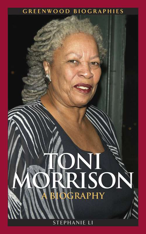 Book cover of Toni Morrison: A Biography (Greenwood Biographies)