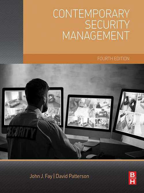 Book cover of Contemporary Security Management (4)