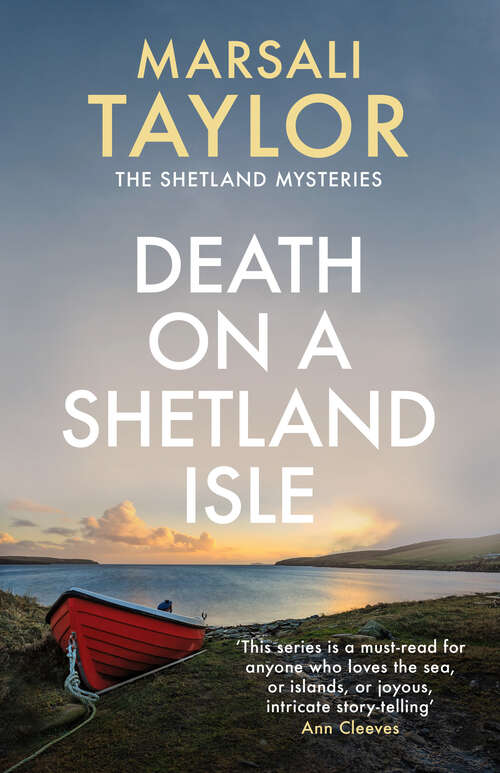 Book cover of Death on a Shetland Isle (Shetland Mysteries #7)