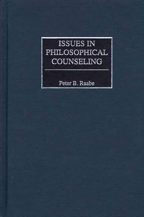 Book cover of Issues in Philosophical Counseling