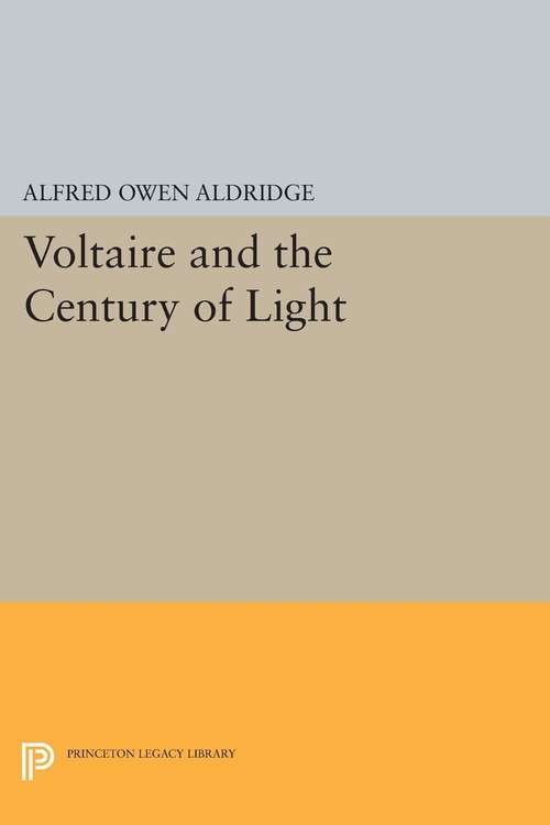 Book cover of Voltaire and the Century of Light