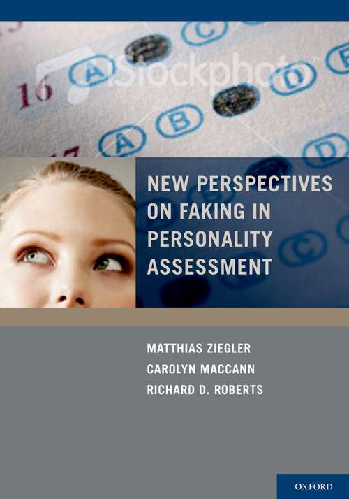 Book cover of New Perspectives on Faking in Personality Assessment