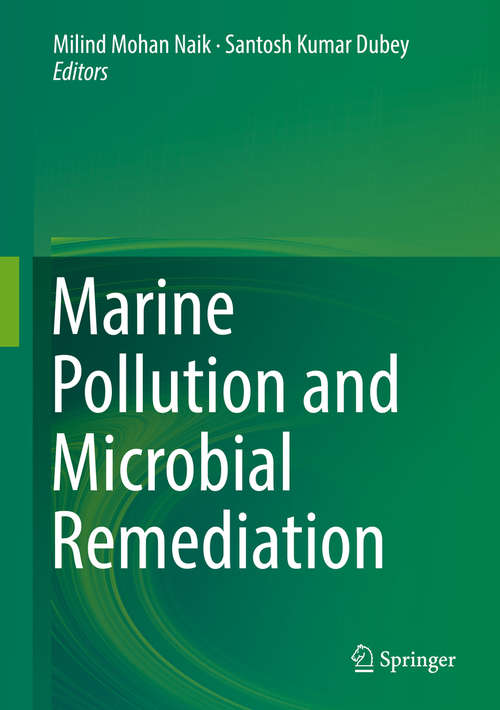 Book cover of Marine Pollution and Microbial Remediation