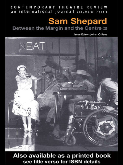 Book cover of Sam Shepard V8 Pt 4