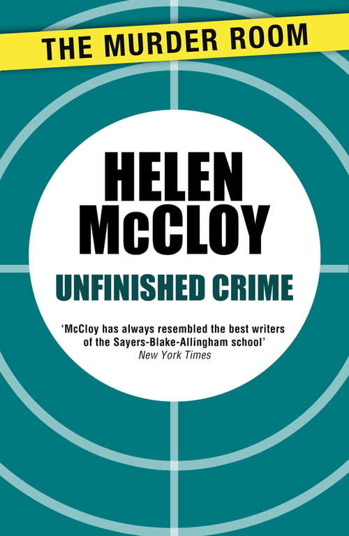 Book cover of Unfinished Crime
