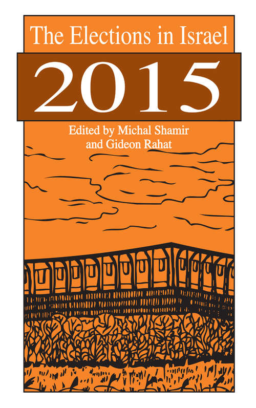 Book cover of The Elections in Israel 2015 (Elections of Israel)