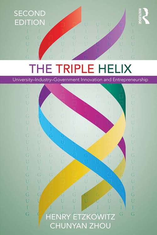 Book cover of The Triple Helix: University–Industry–Government Innovation and Entrepreneurship (2)