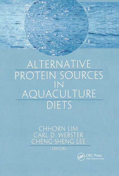 Book cover of Alternative Protein Sources in Aquaculture Diets