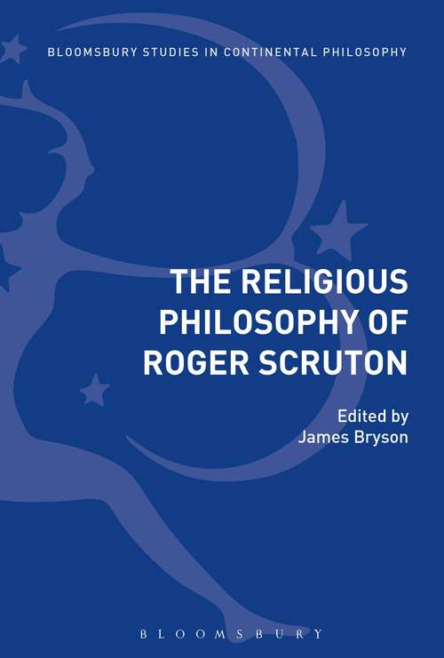 Book cover of The Religious Philosophy of Roger Scruton