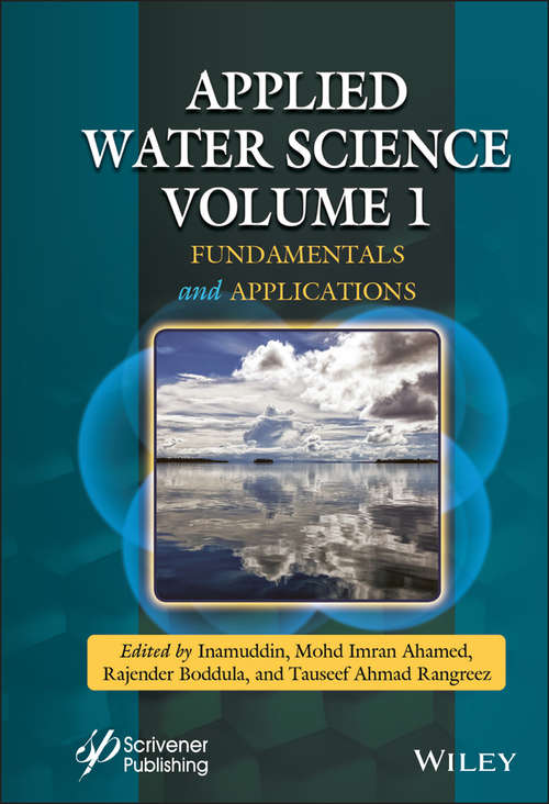 Book cover of Applied Water Science: Fundamentals and Applications (Volume 1)