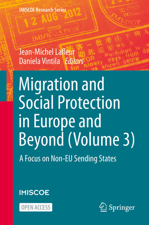 Book cover of Migration and Social Protection in Europe and Beyond: A Focus on Non-EU Sending States (1st ed. 2020) (IMISCOE Research Series)