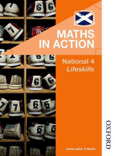 Book cover of Maths In Action National 4 Lifeskills (PDF)