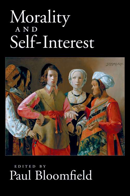 Book cover of Morality and Self-Interest