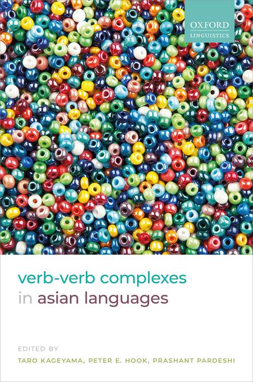 Book cover of Verb-Verb Complexes in Asian Languages