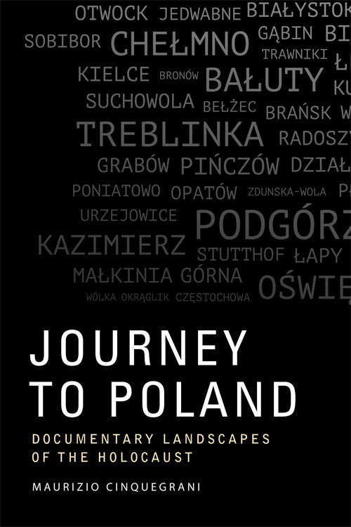 Book cover of Journey to Poland: Documentary Landscapes of the Holocaust