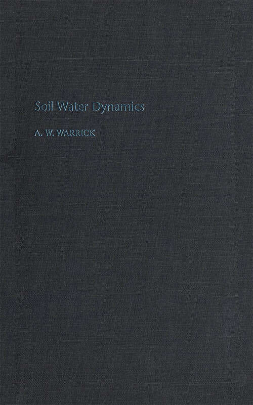 Book cover of Soil Water Dynamics