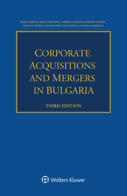 Book cover of Corporate Acquisitions and Mergers in Bulgaria (3)