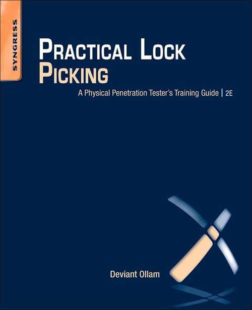 Book cover of Practical Lock Picking: A Physical Penetration Tester's Training Guide (2)