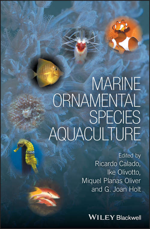 Book cover of Marine Ornamental Species Aquaculture