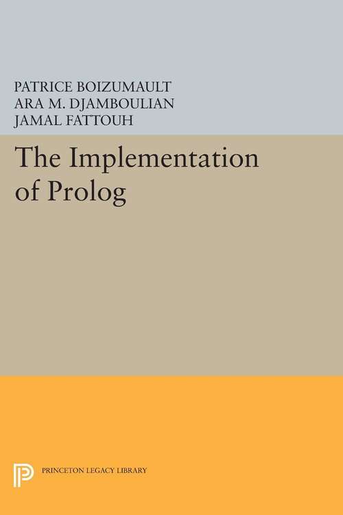 Book cover of The Implementation of Prolog