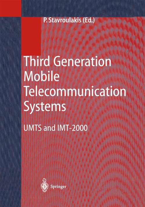 Book cover of Third Generation Mobile Telecommunication Systems: UMTS and IMT-2000 (2001)