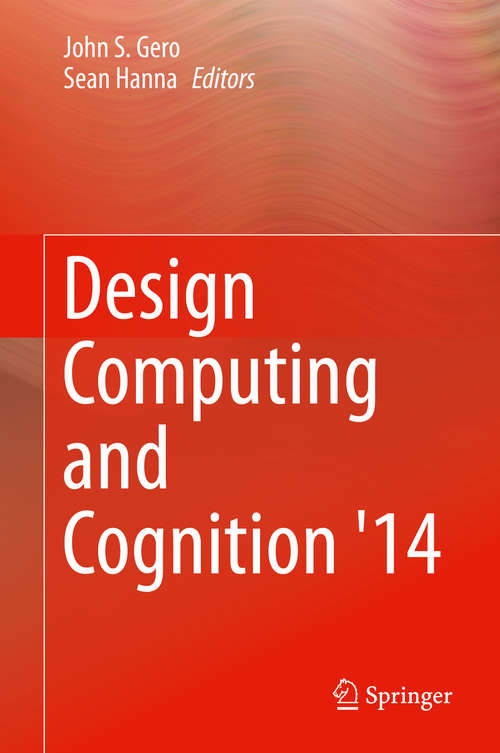 Book cover of Design Computing and Cognition '14 (2015)