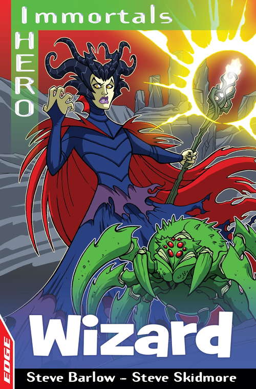 Book cover of Wizard (EDGE: I HERO: Immortals #1)