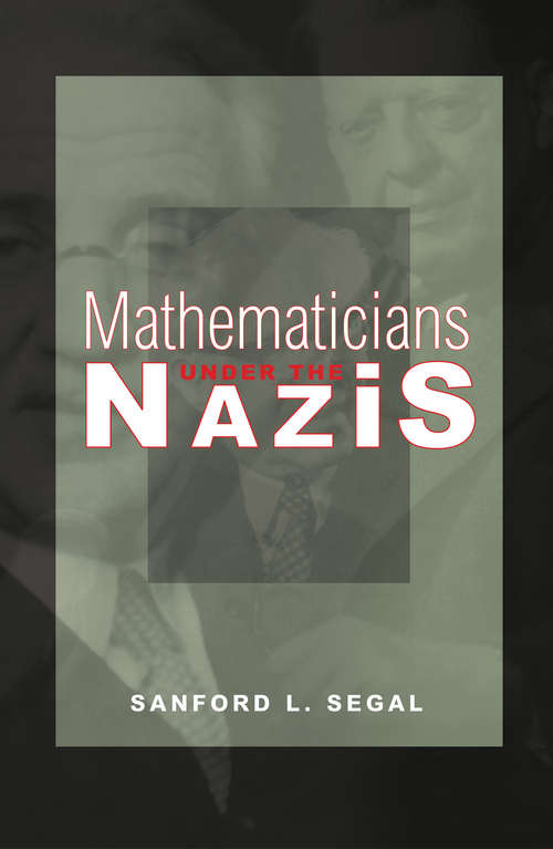 Book cover of Mathematicians under the Nazis