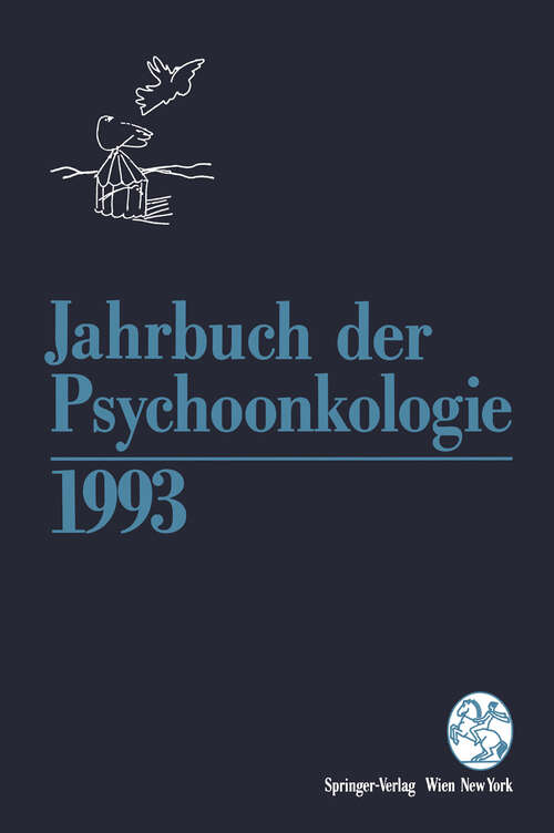 Book cover of Jahrbuch der Psychoonkologie 1993 (1993) (Jahrbuch der Psychoonkologie #1993)