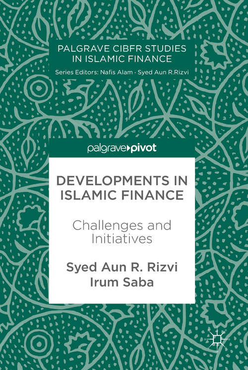 Book cover of Developments in Islamic Finance: Challenges and Initiatives