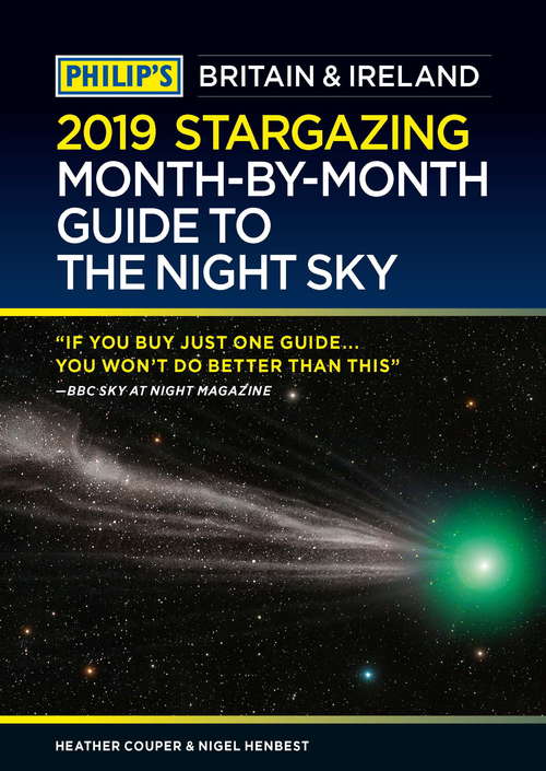 Book cover of Philip's Stargazing Month-by-Month Guide to the Night Sky Britain & Ireland