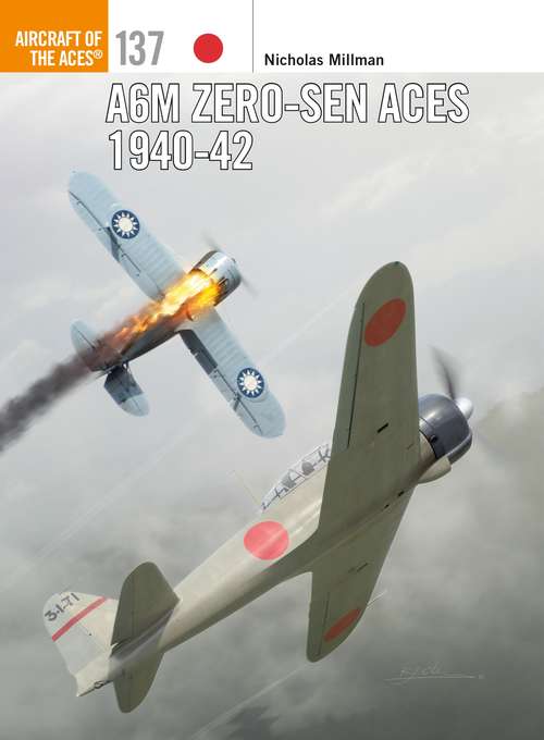Book cover of A6M Zero-sen Aces 1940-42 (Aircraft of the Aces)