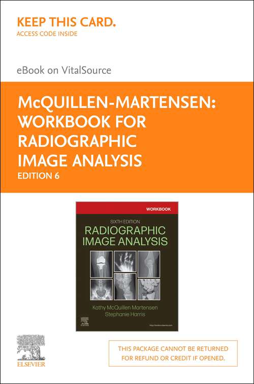 Book cover of Workbook for Radiographic Image Analysis - E-Book: Workbook for Radiographic Image Analysis - E-Book (6)