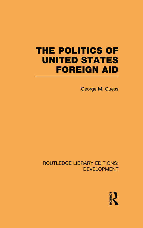 Book cover of Routledge Library Editions: Development Mini-Set B: Aid