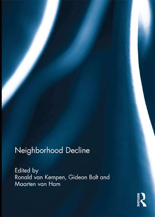 Book cover of Neighborhood Decline