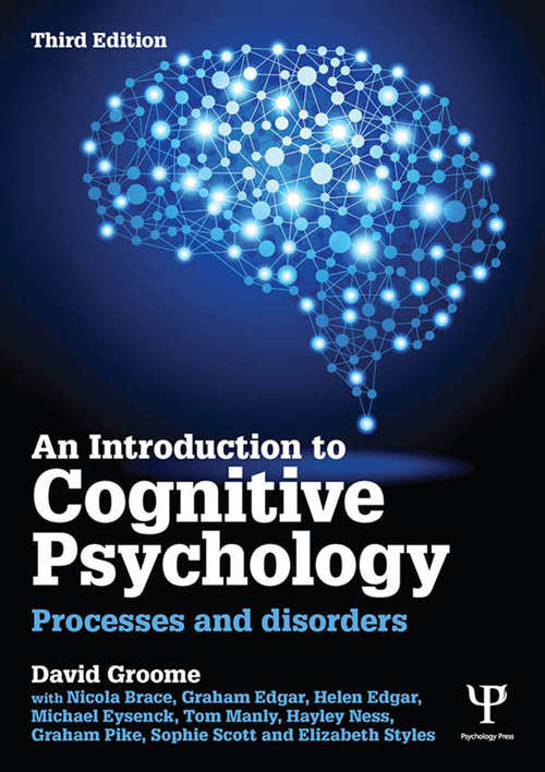 Book cover of An Introduction to Cognitive Psychology: Processes and disorders