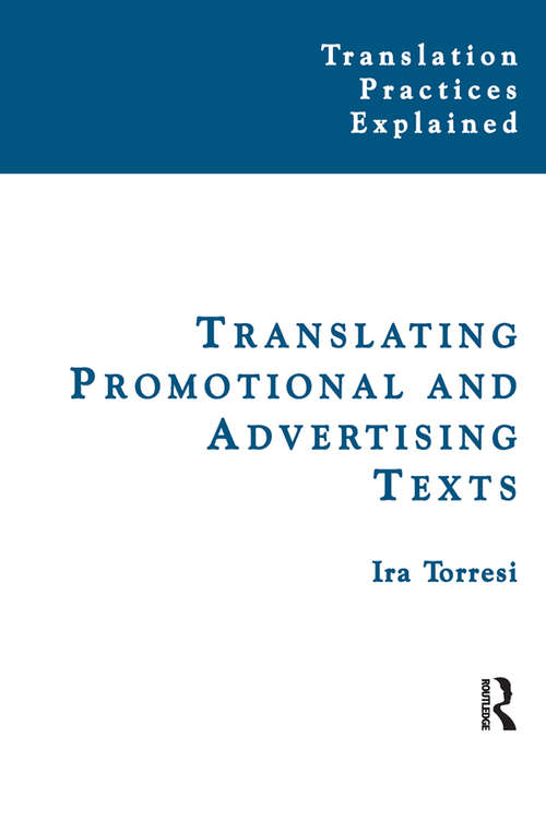 Book cover of Translating Promotional and Advertising Texts