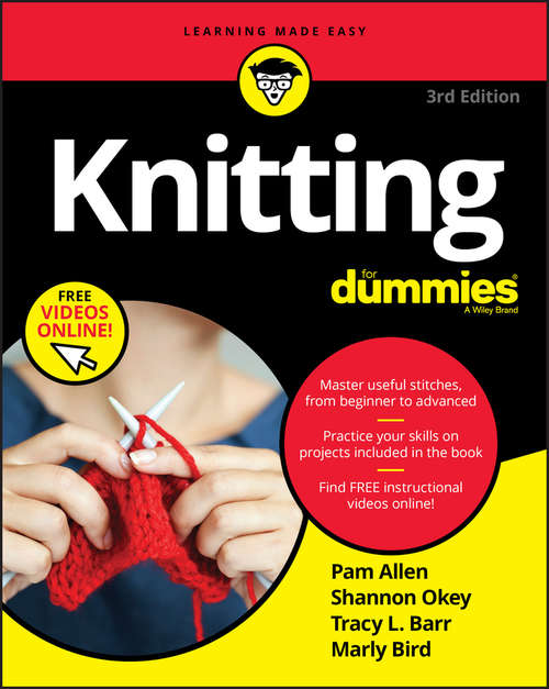 Book cover of Knitting For Dummies (3)