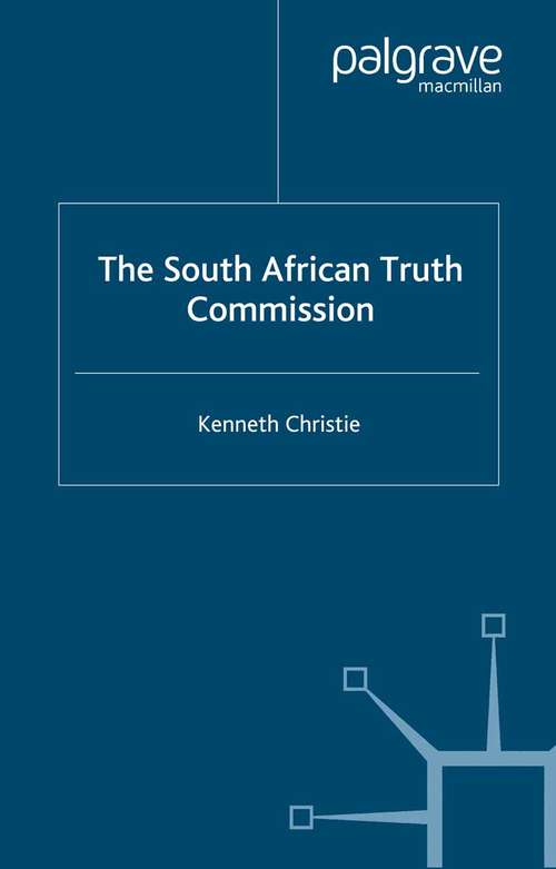 Book cover of The South African Truth Commission (2000)