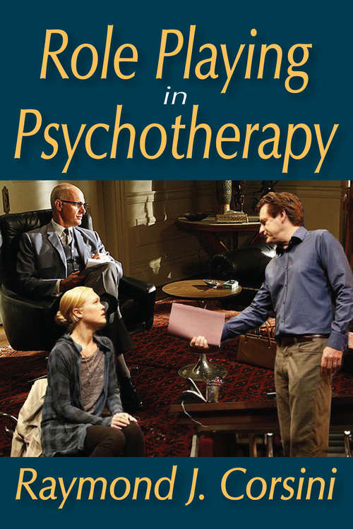 Book cover of Role Playing in Psychotherapy
